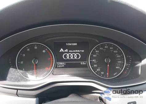 2017 Audi A4 2.0T Premium from USA, damaged, VIN WAUANAF41HN006665